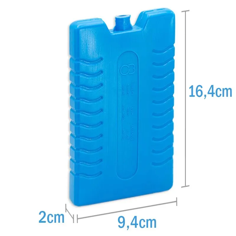 Iceblock Kühlakku 220g, blau, lebensmittelgeeignet PE