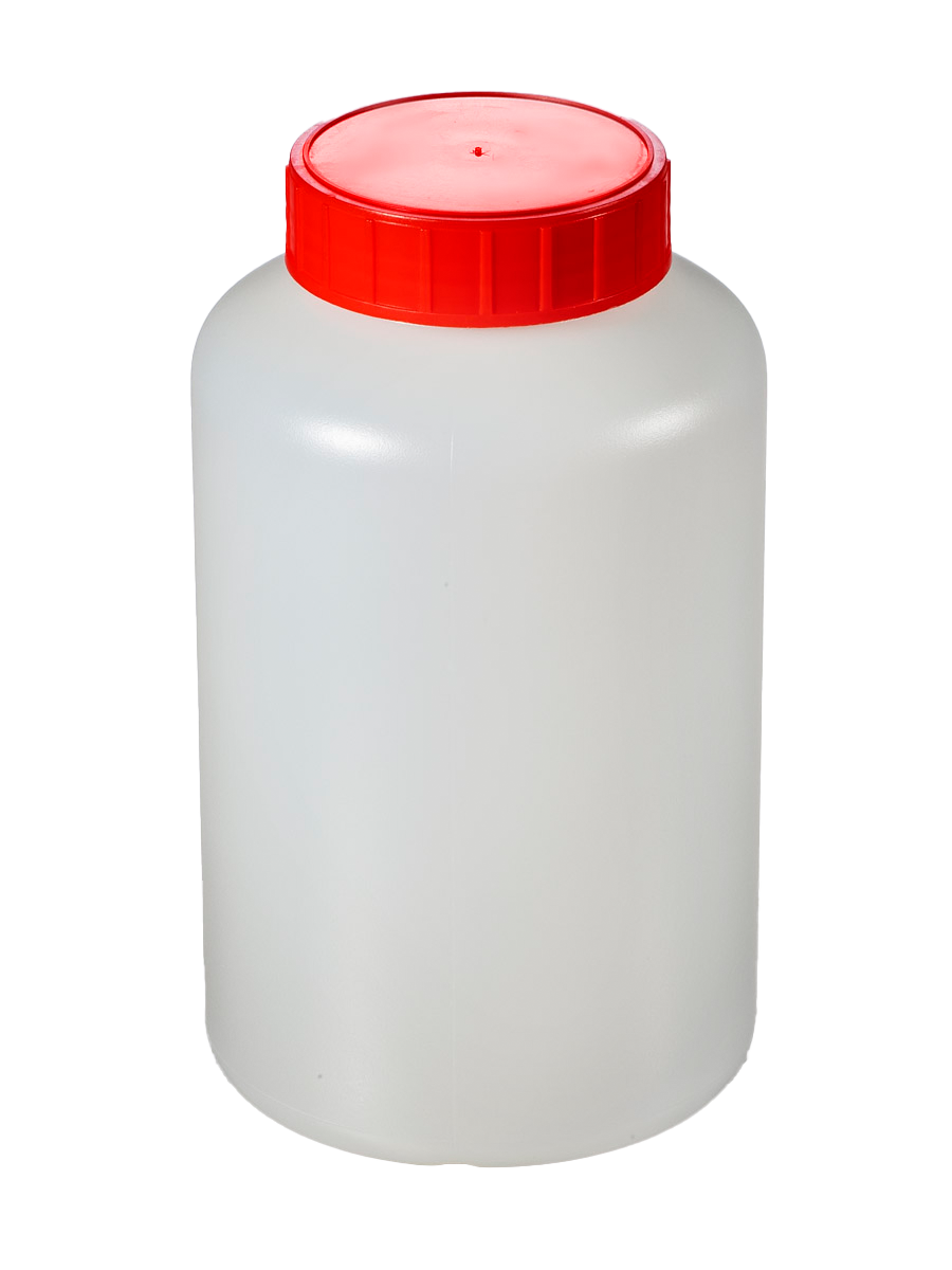 sterile Weithalsflasche, 1000 ml, HDPE, VE 68 St.