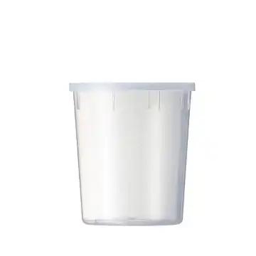 PP-Becher, Probenbehälter, konisch mit Deckel 400 ml, 00441003