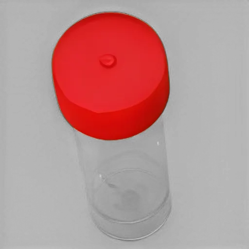 Probenbehälter steril, 25 ml, PP, transparent mit Schraubkappe rot, VE 1000 St. rund, auslaufsicher 11109248