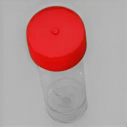 Probenbehälter steril, 25 ml, PP, transparent mit Schraubkappe rot, VE 1000 St. 11109248