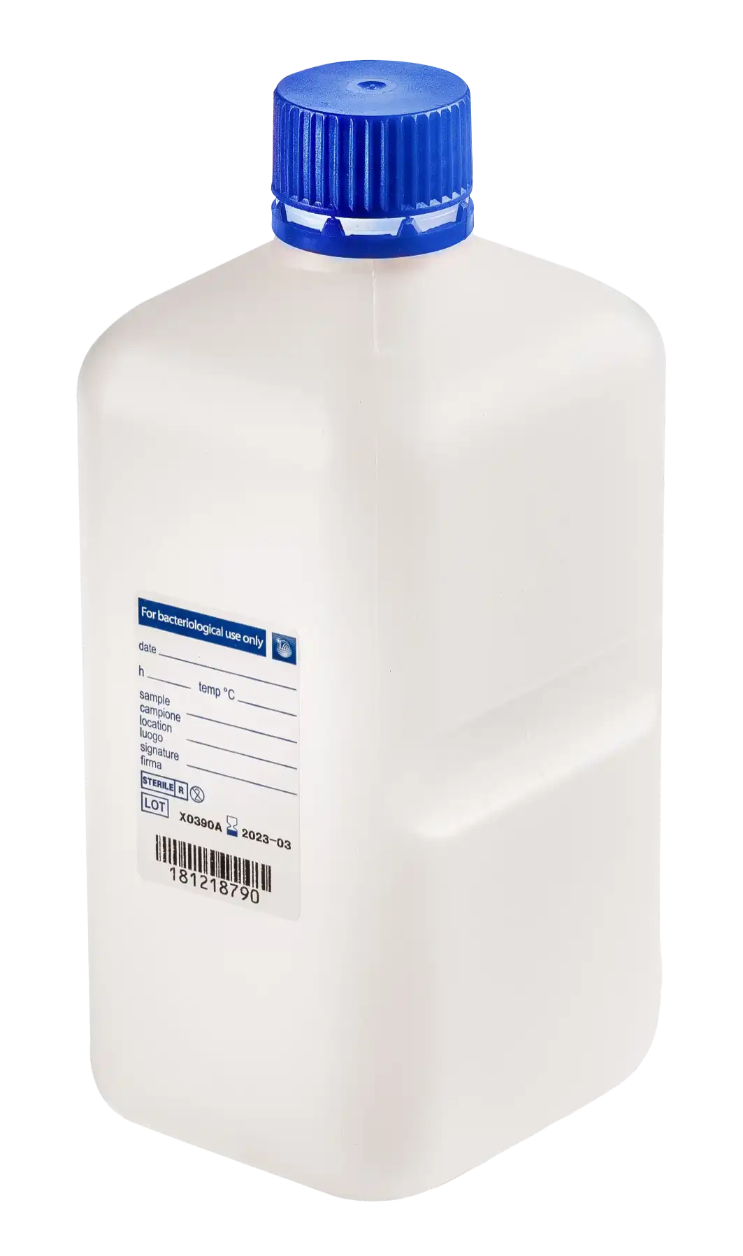 sterile Enghalsflasche, 1000 ml, HDPE, VE 72 St. 11291268