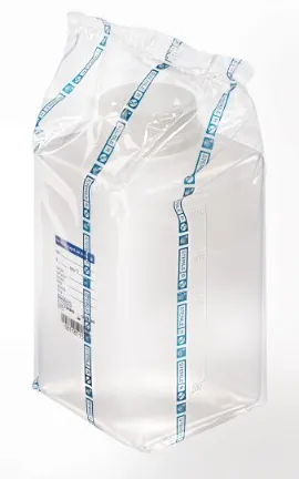 sterile Weithalsflasche, 1000 ml, PP, VE 72 St. natur, quadratisch, Originalitätsverschluss, einzeln steril verp. 11291448