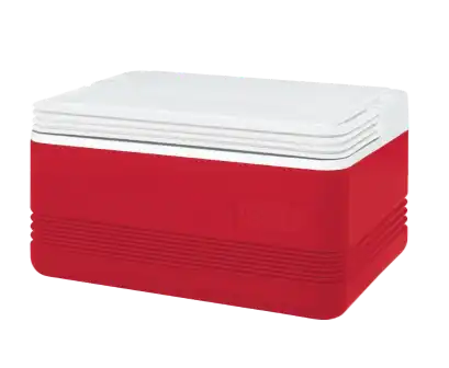 Kühlbox Igloo Legend 6, Volumen 5 Ltr., Farbe ROT inkl. Tragegriff 11653700